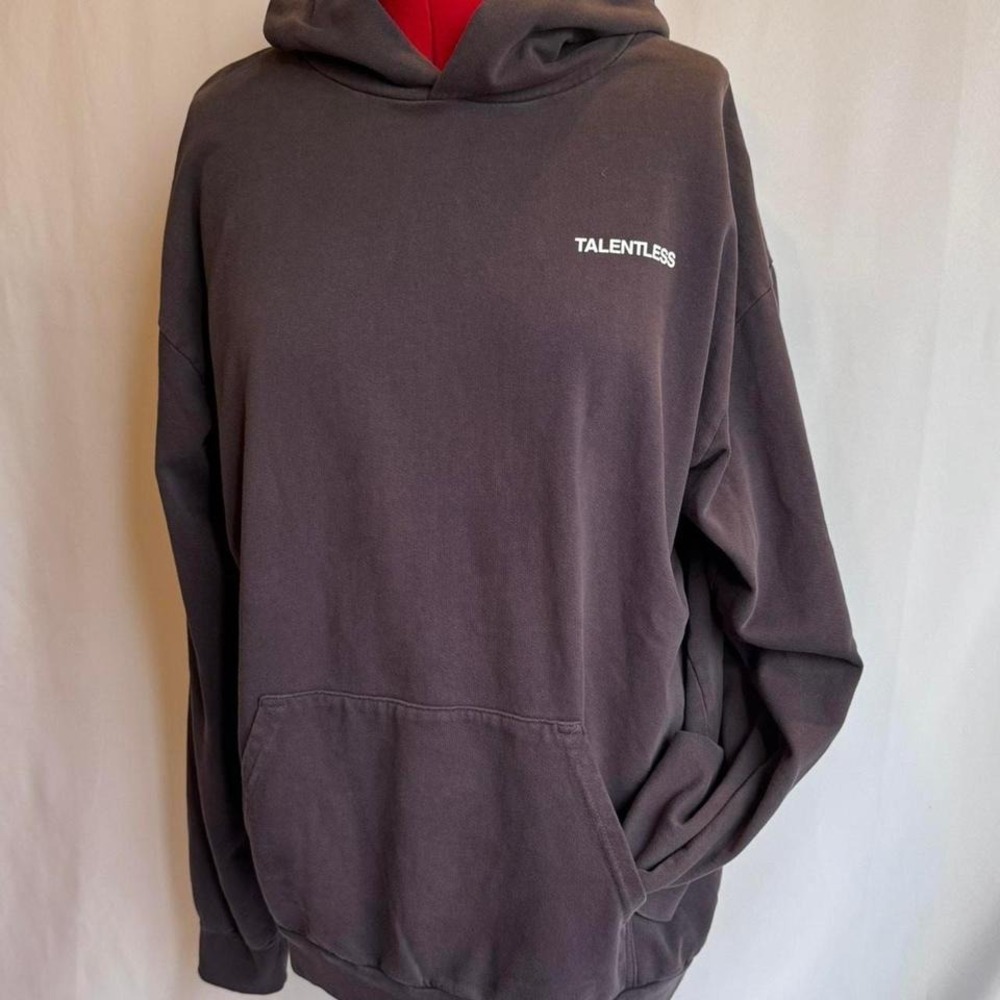 NWOT Talentless Heavyweight Hoodie Wine Color Women Size XXL MSRP$129 VERY NICE!